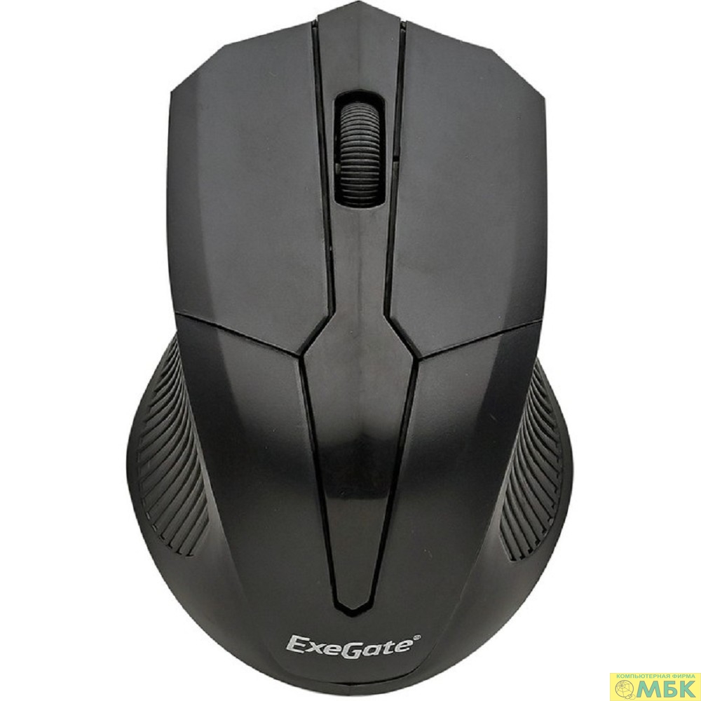 картинка Exegate EX280436RUS Беспроводная мышь Exegate SR-9034 <black, optical, 4btn/scroll, 1600dpi, USB> Color box от магазина МБК