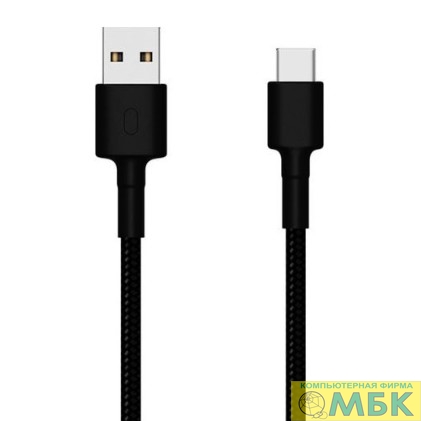 картинка Xiaomi Mi Type-C Braided Cable (Black) [SJV4109GL] Кабель  от магазина МБК
