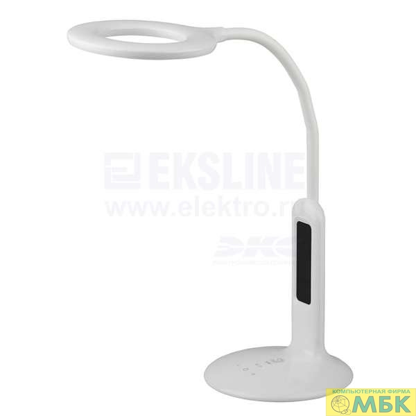 картинка ЭРА Б0038591 Настольный светодиодный светильник NLED-476-10W-W белый  от магазина МБК