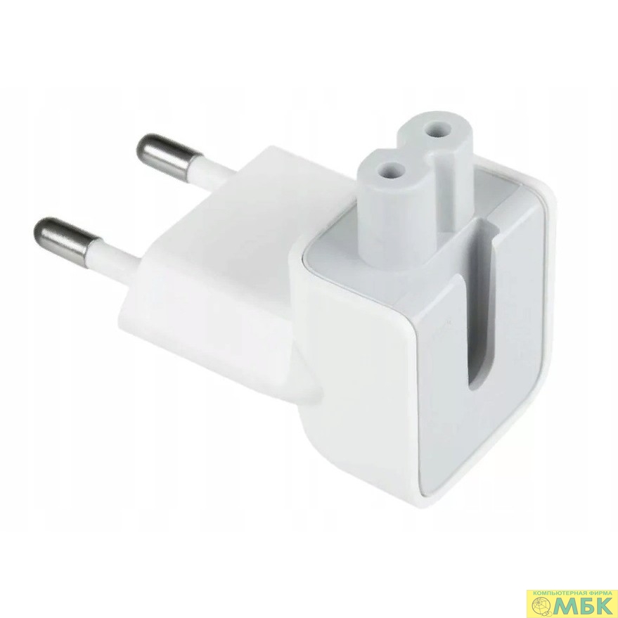 картинка Адаптер-переходник Premier 3-016 (1 розетка) белый (пакет ПЭ) [3-016] {для блока apple} от магазина МБК