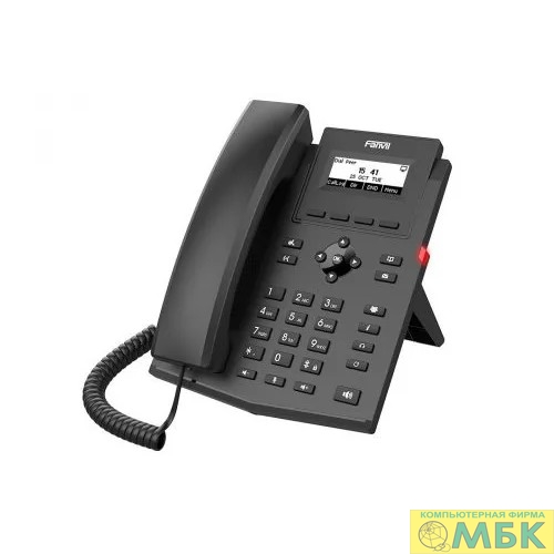 картинка Fanvil X301G Телефон IP  c б/п черный от магазина МБК