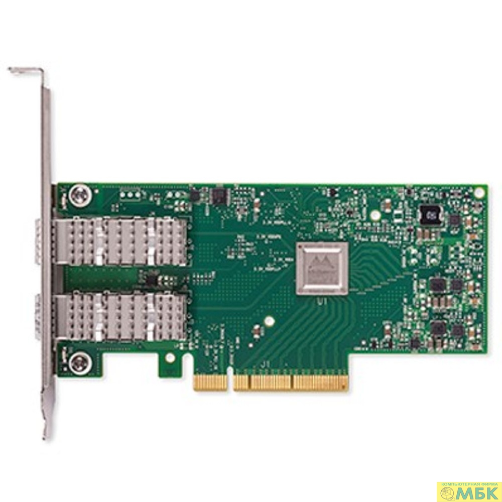 картинка Сетевой адаптер PCIE 25GB DUAL PORT MCX4121A-ACAT MELLANOX от магазина МБК