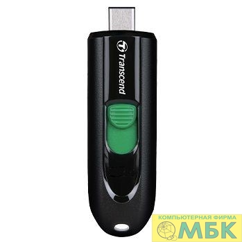 картинка Transcend USB Drive 256Gb JetFlash 790C USB3.2, Type-C, Black TS256GJF790C от магазина МБК
