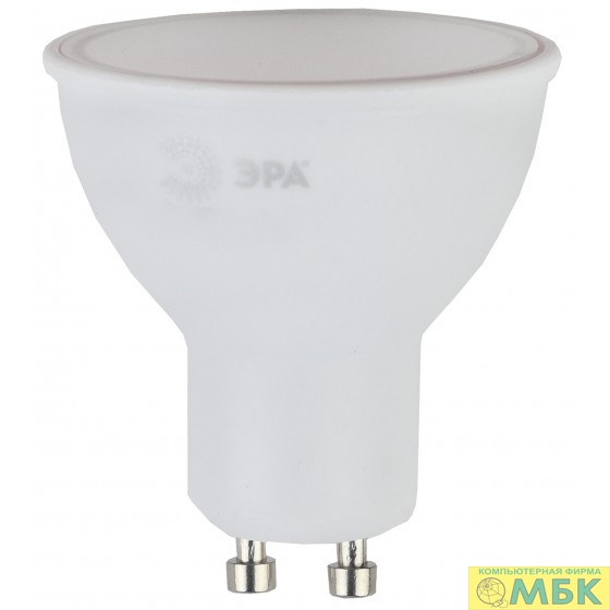 картинка ЭРА Б0020544 Лампочка светодиодная STD LED MR16-6W-840-GU10 GU10 6Вт софит нейтральный белый свет от магазина МБК