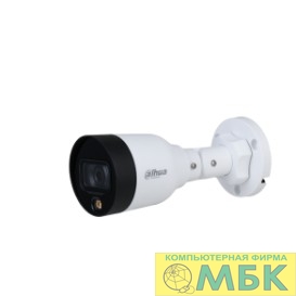 картинка DAHUA DH-IPC-HFW1239SP-A-LED-0280B-S5 Уличная цилиндрическая IP-видеокамера Full-color 2Мп, 1/2.8” CMOS, объектив 2.8мм, LED-подсветка до 30м, IP67, корпус: металл от магазина МБК