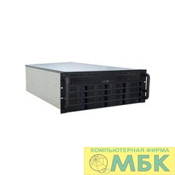 картинка Procase ES416S-SATA3-B-0 черный 4U 16 SATA3/SAS 6Gb hotswap HDD,глубина 550мм,MB 9.6"x12", без Б/П от магазина МБК