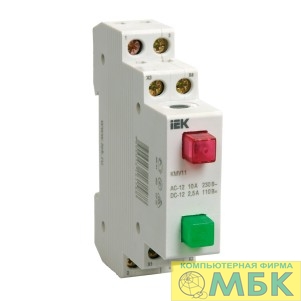 картинка Iek MBD10-11-K51 Кнопка управления модульная КМУ11 ИЭК от магазина МБК