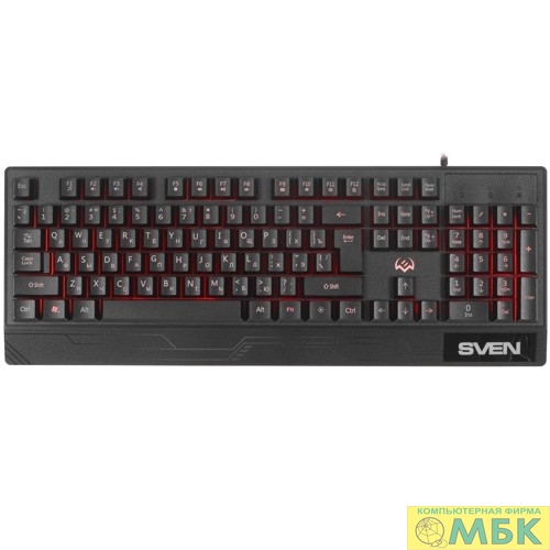 картинка Игровая клавиатура Sven KB-G8300 (104 кл, 12 Fn  функций, подсв, ) от магазина МБК