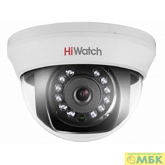 картинка HiWatch DS-T101 (2.8 mm) Камера видеонаблюдения 2.8-2.8мм HD TVI цветная корп.:белый от магазина МБК