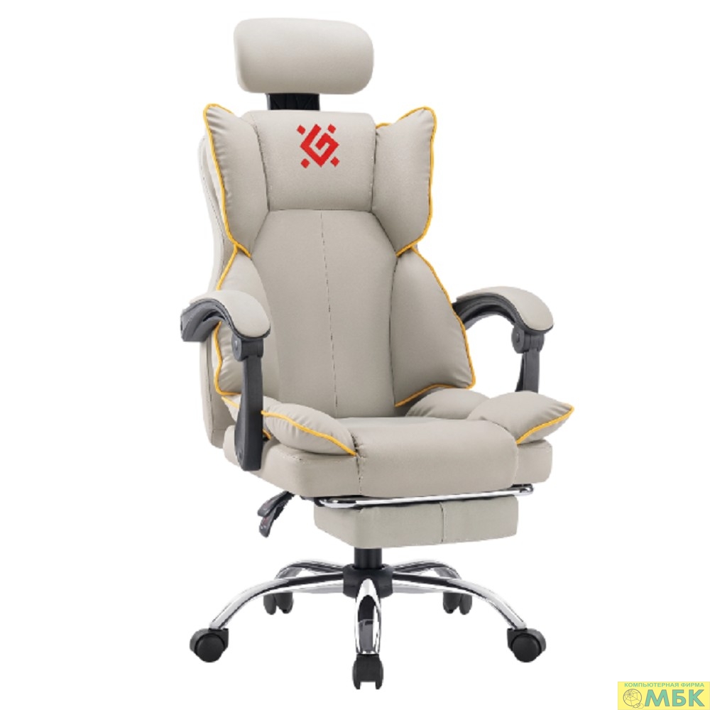 картинка Игровое кресло Ego Бежевый,класс 3,PU,подножка (64050) от магазина МБК