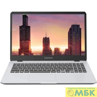 картинка Ноутбук MAIBENBEN M545, 15.6",  IPS, Intel Ryzen 5 4500U 2.3ГГц, 6-ядерный, 16ГБ DDR4, 512ГБ SSD,  AMD Radeon , Linux, серебристый [m5451sf0lsre0] от магазина МБК