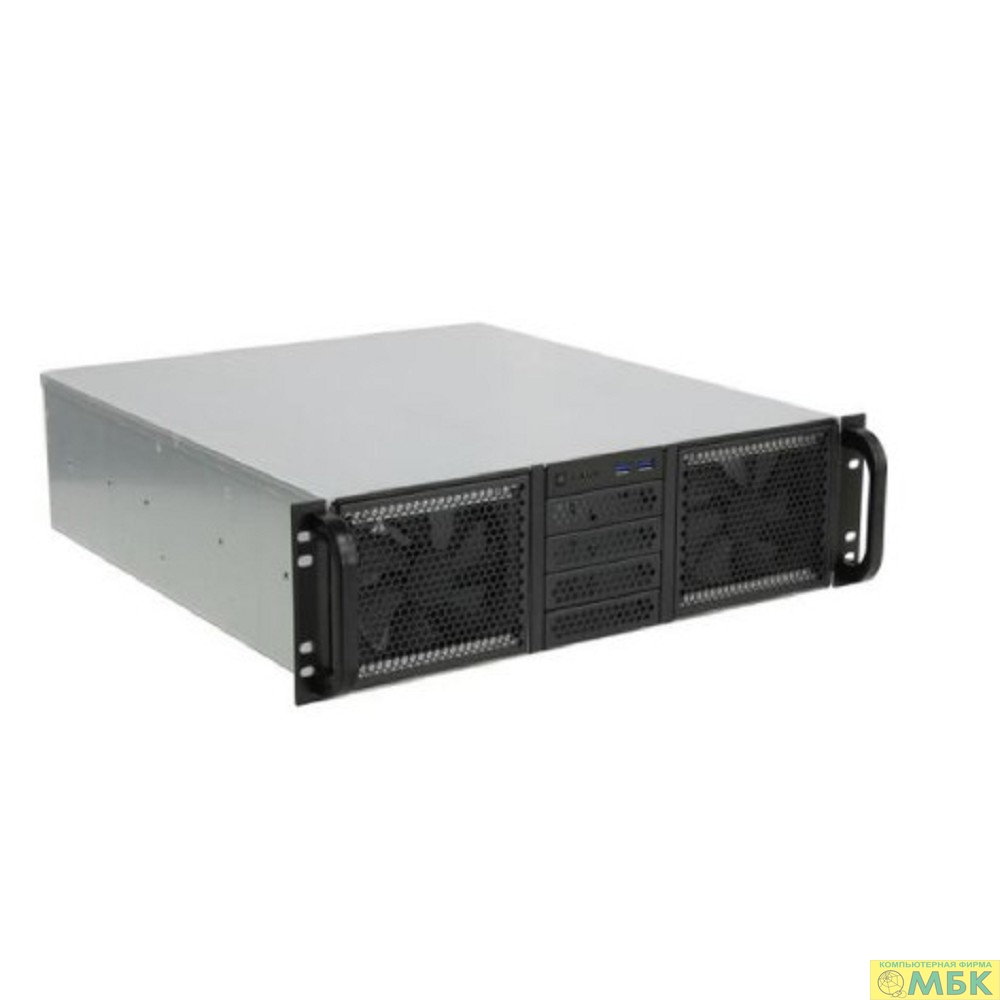 картинка Procase RE306-D0H14-C-48 Корпус 3U server case,0x5.25+14HDD,черный,без блока питания,глубина 480мм,MB CEB 12"x10.5" от магазина МБК