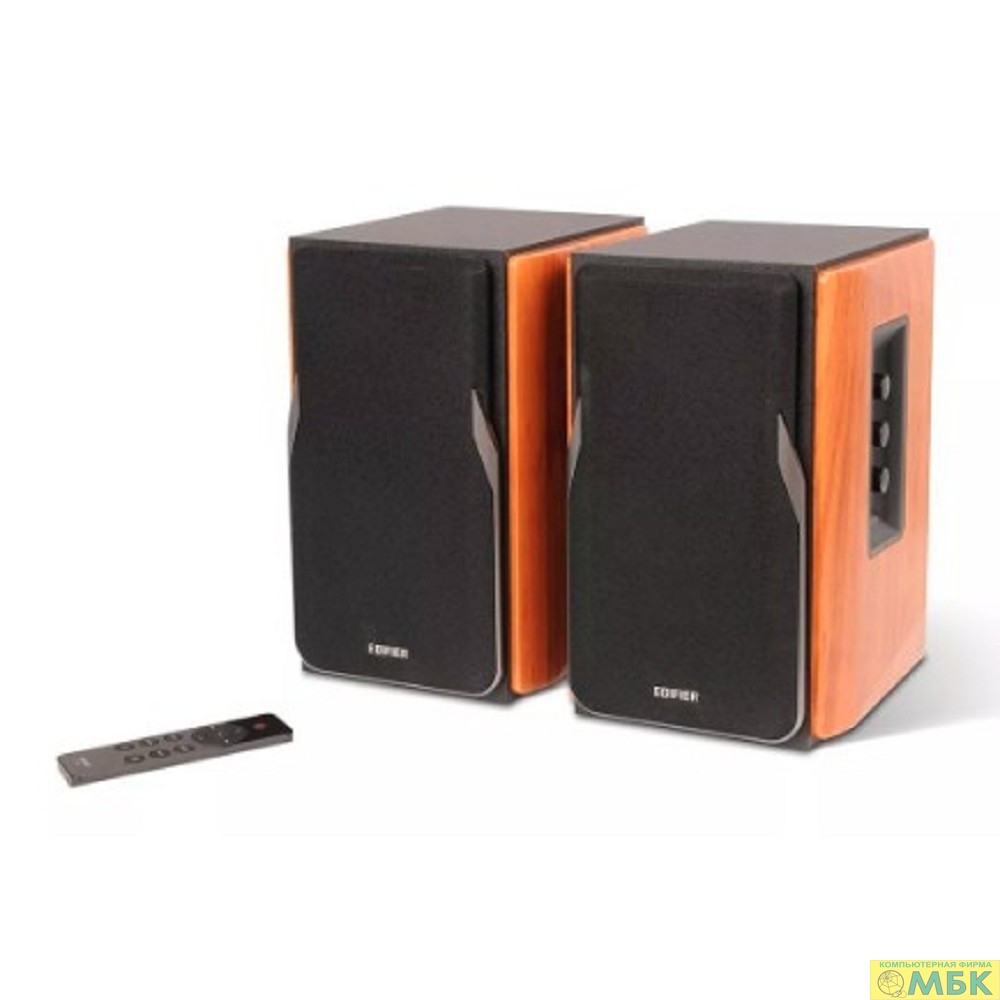 картинка Edifier R1380DB brown {42W , 55Гц-20кГц, дерево, пульт ДУ,Bluetooth 5.1} от магазина МБК