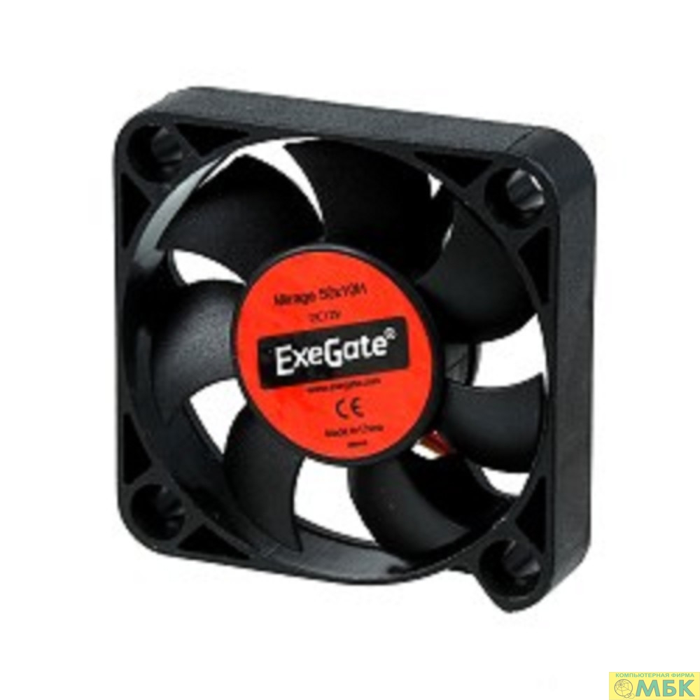 картинка Exegate EX253943RUS Вентилятор ExeGate Mirage-H 50x50x10 гидродинамический подшипник, 4500 RPM, 22dB, 3pin от магазина МБК