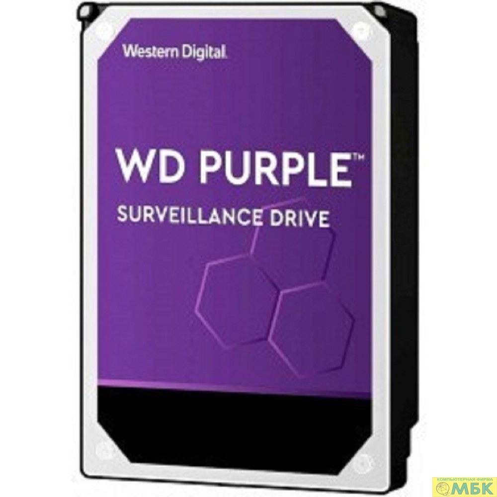 картинка 8TB WD Purple (WD84PURZ) {Serial ATA III, 5640- rpm, 128Mb, 3.5"} от магазина МБК
