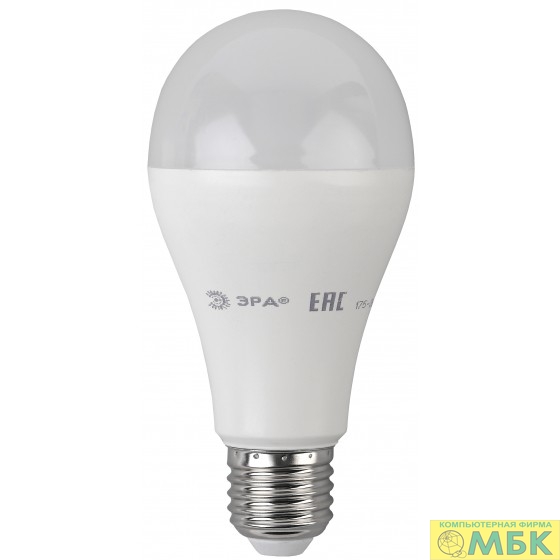 картинка ЭРА Б0031702 Лампочка светодиодная STD LED A65-19W-827-E27 E27 / Е27 19Вт груша теплый белый свет от магазина МБК