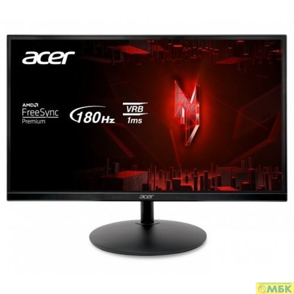 картинка LCD Acer 23.8" XF240YS3biphx Nitro {VA 1920x1080 180Hz 1ms 300cd HDMI2.0 DisplayPort1.4 AudioOut FreeSync(Premium) HDR10} [UM.QX0EE.301] от магазина МБК