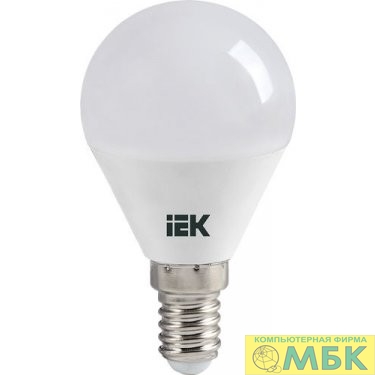 картинка Iek LLE-G45-3-230-30-E14 Лампа светодиодная ECO G45 шар 3Вт 230В 3000К E14 IEK от магазина МБК