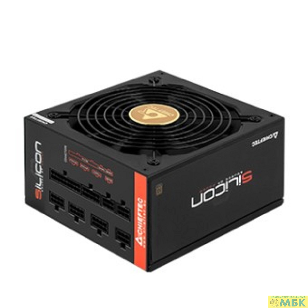 картинка Chieftec Silicon SLC-750C (ATX 2.3, 750W, 80 PLUS BRONZE, Active PFC, 140mm fan, Full Cable Management) Retail от магазина МБК