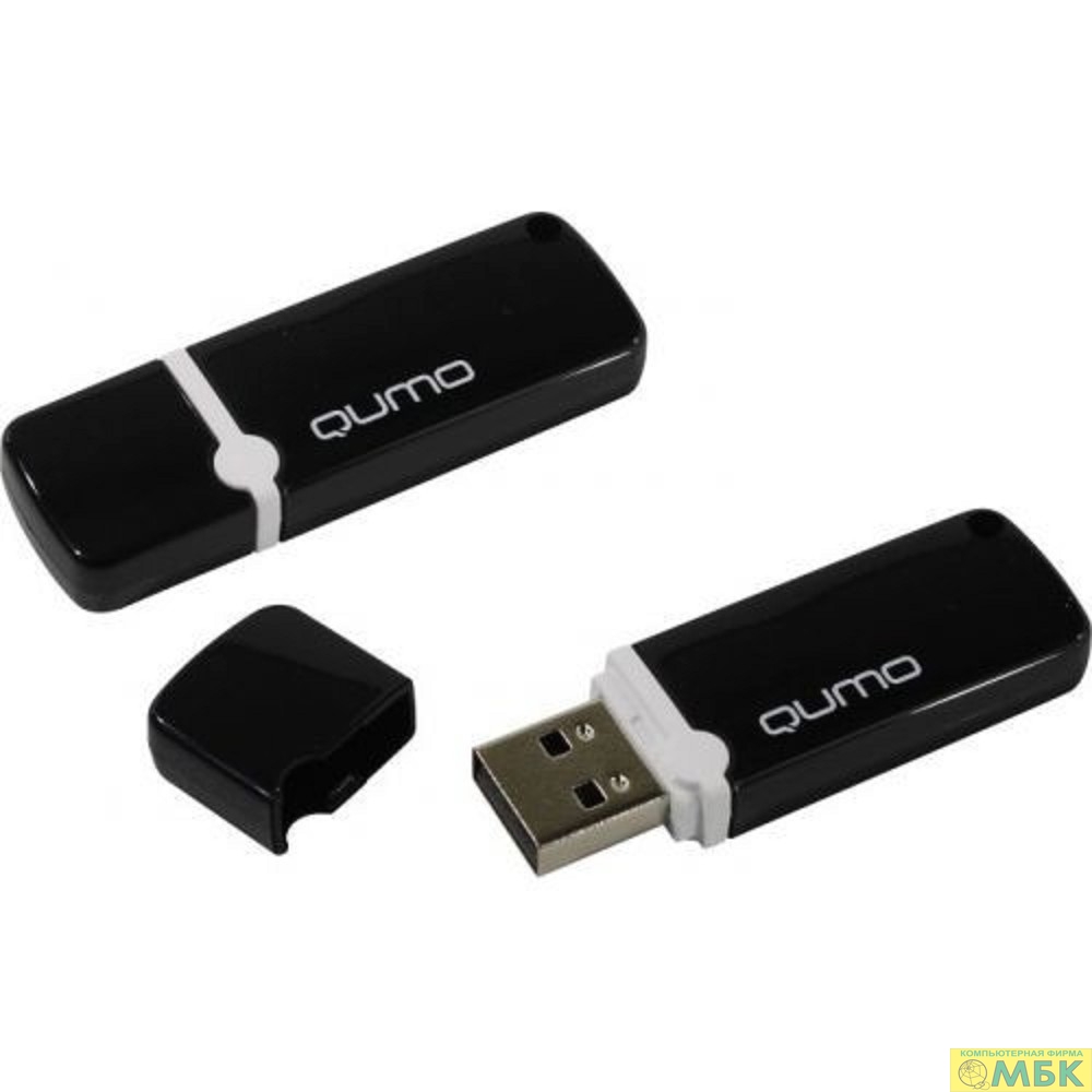 картинка USB 2.0 QUMO 16GB Optiva 02 Black [QM16GUD-OP2-black] от магазина МБК