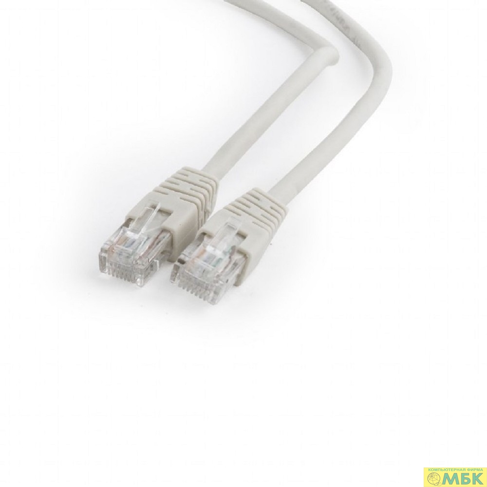 картинка Cablexpert Патч-корд UTP PP6U-1M кат.6, 1м, литой, многожильный (серый) от магазина МБК