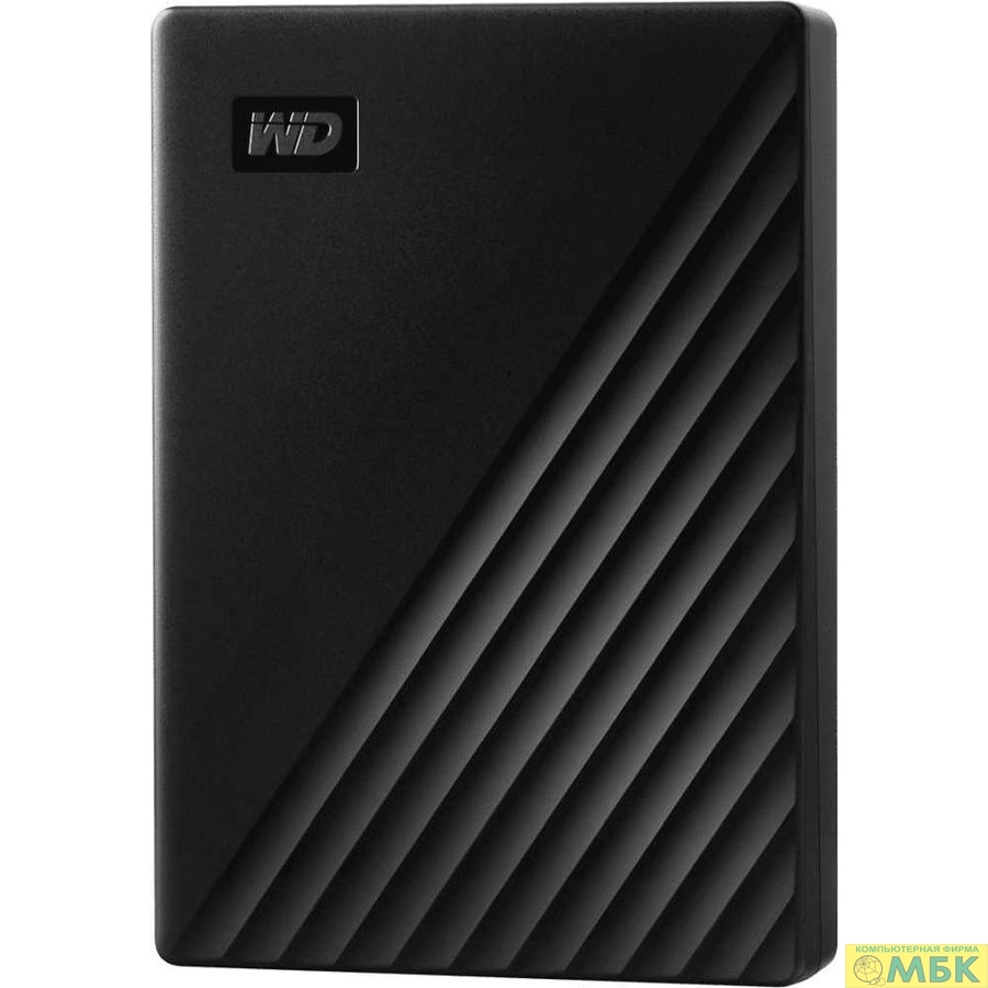 картинка WD Portable HDD 5TB My Passport WDBPKJ0050BBK-WESN 2,5" USB 3.0 black (D8B) от магазина МБК
