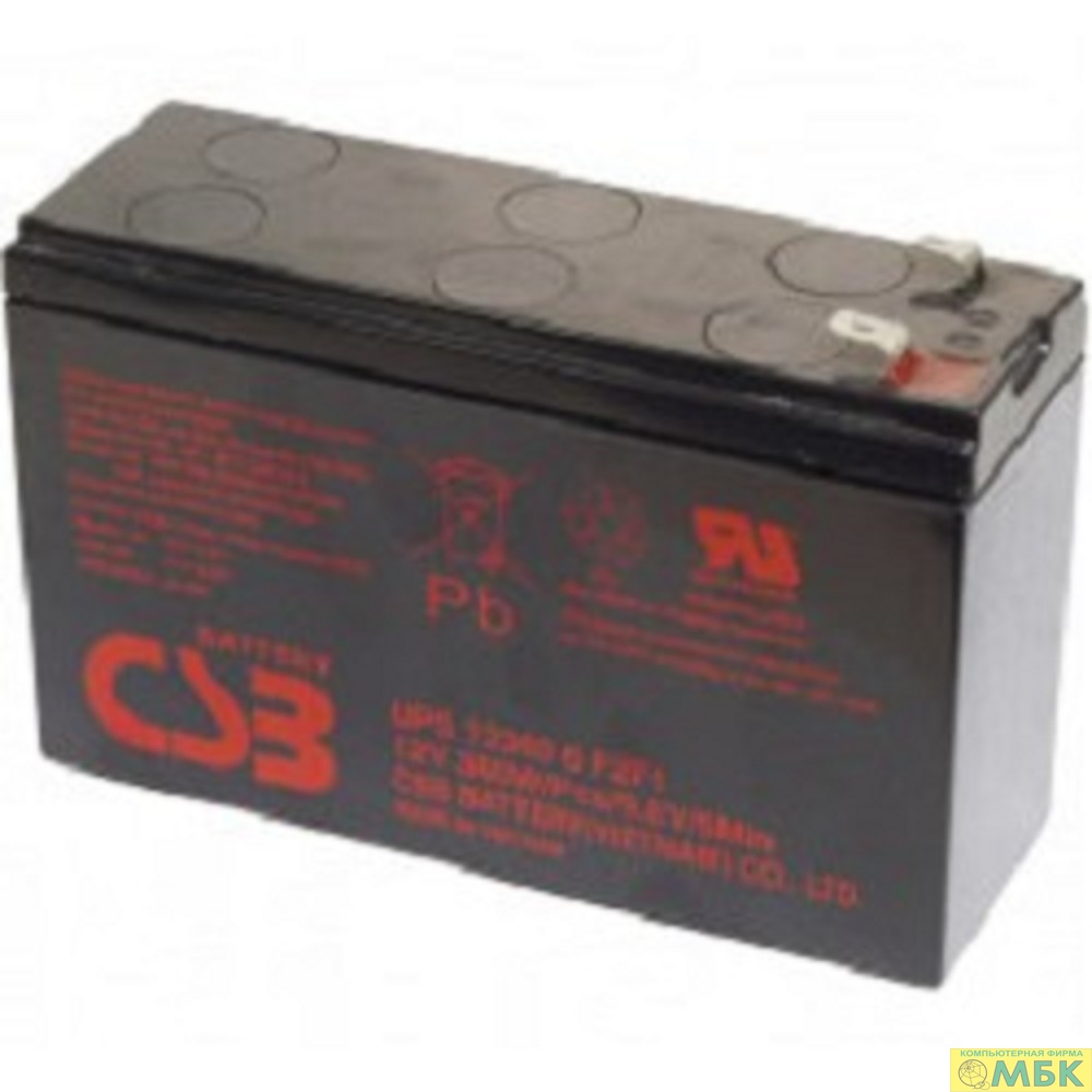 картинка CSB Батарея UPS123606 F2 (12V 6Ah) от магазина МБК