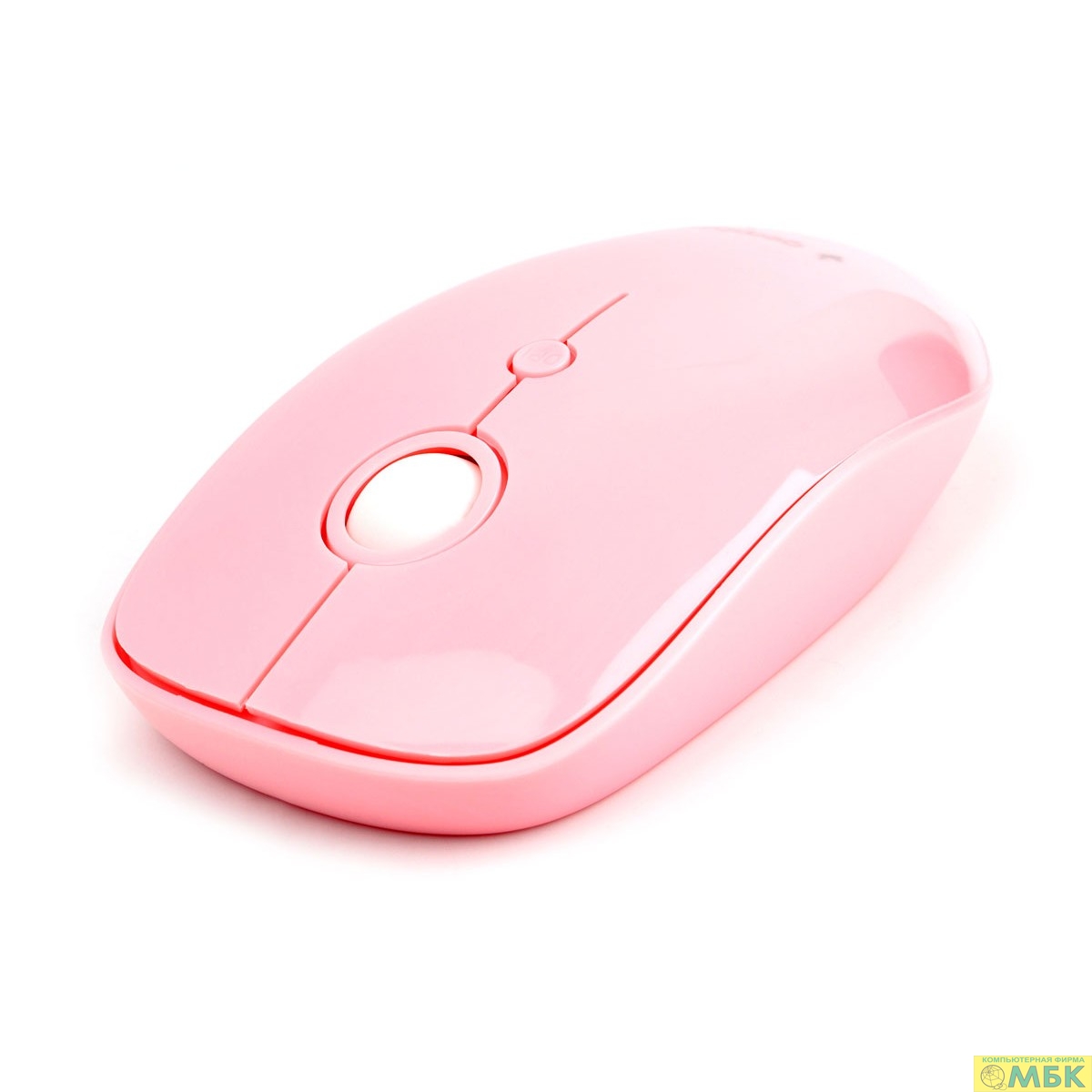 картинка Мышь беспров. Gembird MUSW-390, 2.4ГГц, 2 кнопки + колесо кнопка,1000DPI розовый глянец от магазина МБК