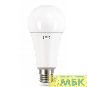 картинка GAUSS 73225 Светодиодная лампа LED Elementary A67 25W E27 2100lm 4100K 1/10/50 0 от магазина МБК