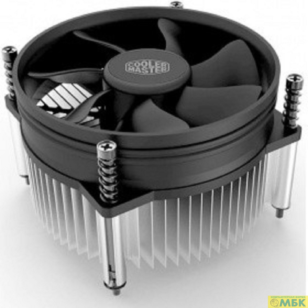 картинка Cooler Master I50 PWM (RH-I50-20PK-R1) Intel 115*, 84W, Al, 4pin от магазина МБК