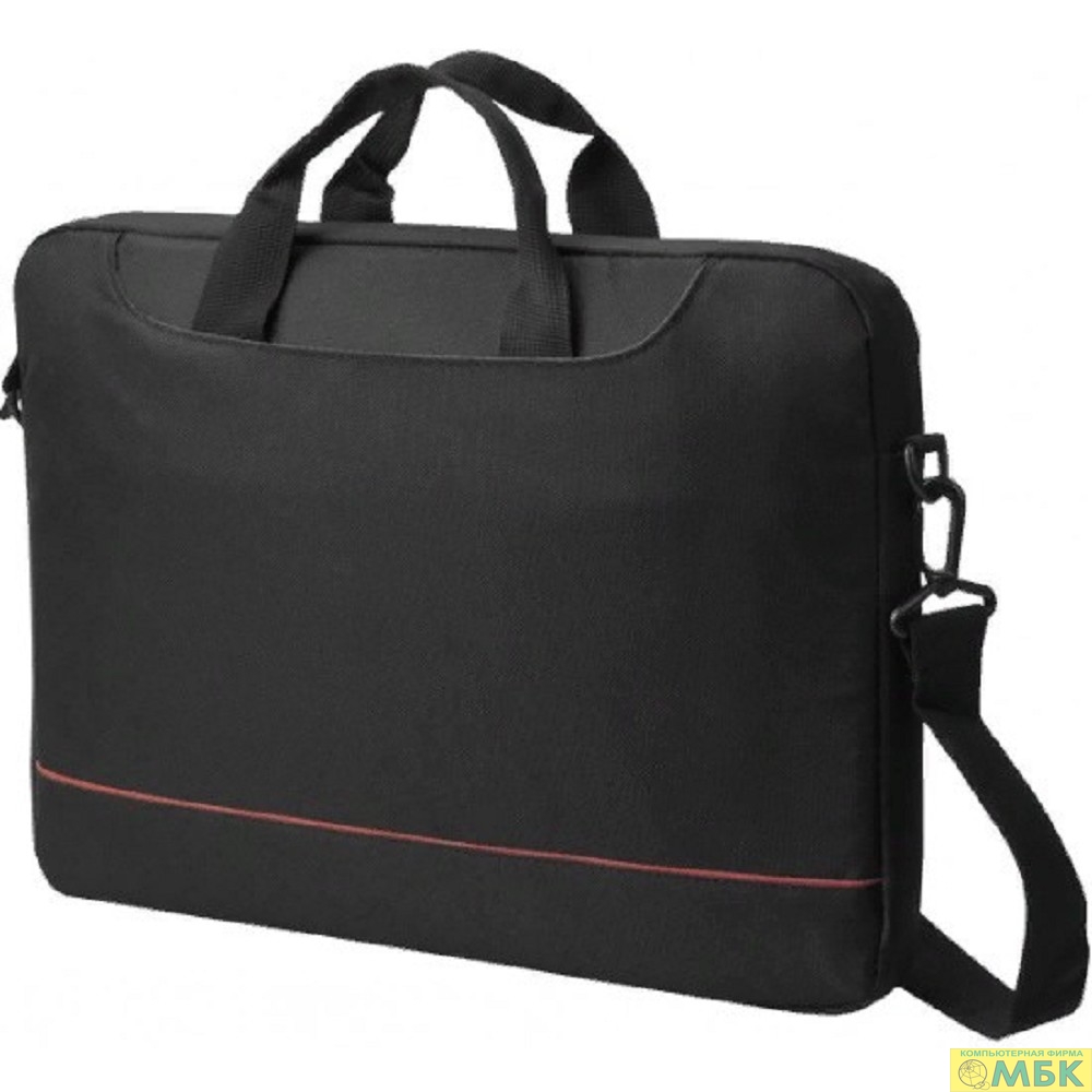 картинка Сумка PORTCASE KCB-141BK (нейлон, чёрная до 15,6") от магазина МБК
