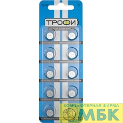 картинка Трофи G5 (393) LR754, LR48 Energy Power Button Cell (200/1600/134400) (10 шт. в уп-ке) от магазина МБК