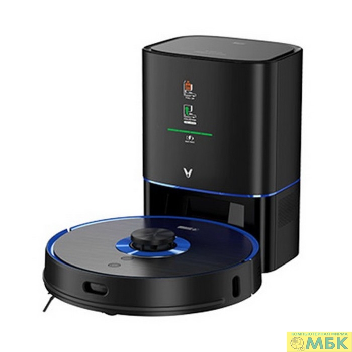 картинка Робот-пылесос Viomi Vacuum Cleaning Robot S9 UV black (V-RVCLMD28C) от магазина МБК