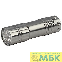 картинка Трофи (Б0002225) Светодиодный фонарь TM9 ручной на батарейках алюминиевый от магазина МБК