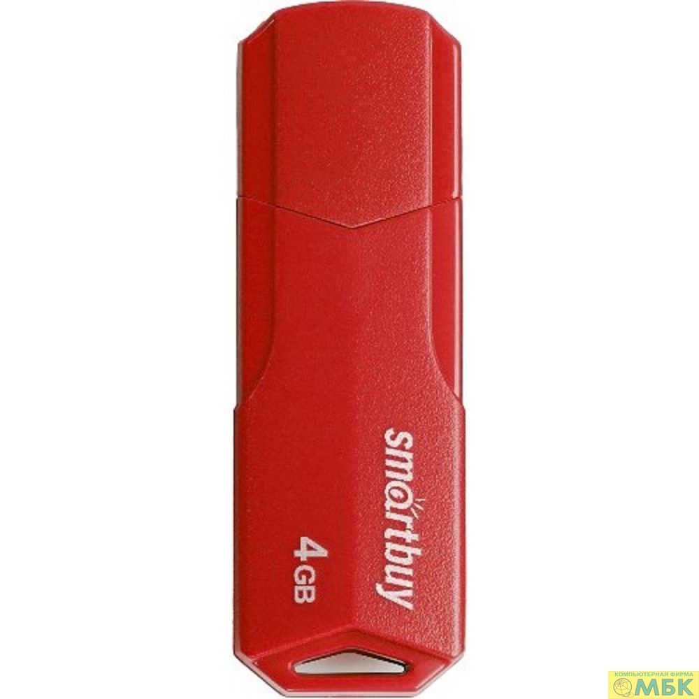картинка Smartbuy USB Drive 4GB CLUE Red (SB4GBCLU-R)  от магазина МБК