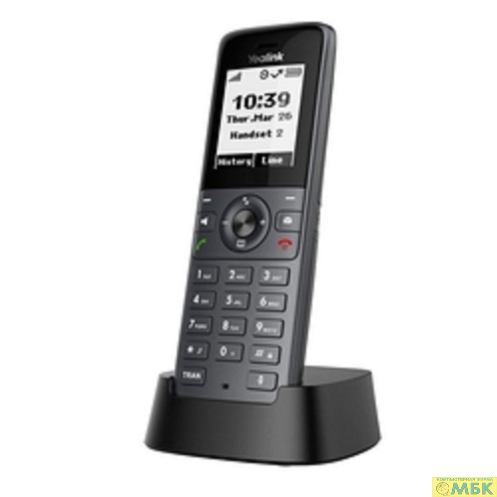 картинка YEALINK W71H Телефон беспроводной IP DECT Yealink W71H (трубка)  от магазина МБК