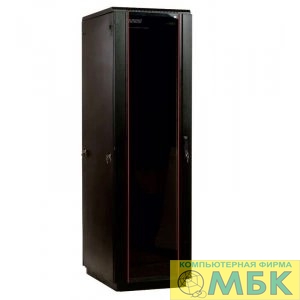 картинка ЦМО Шкаф телекоммуникационный напольный 47U (600 х 800) дверь стекло, цвет черный(ШТК-М-47.6.8-1ААА-9005) от магазина МБК