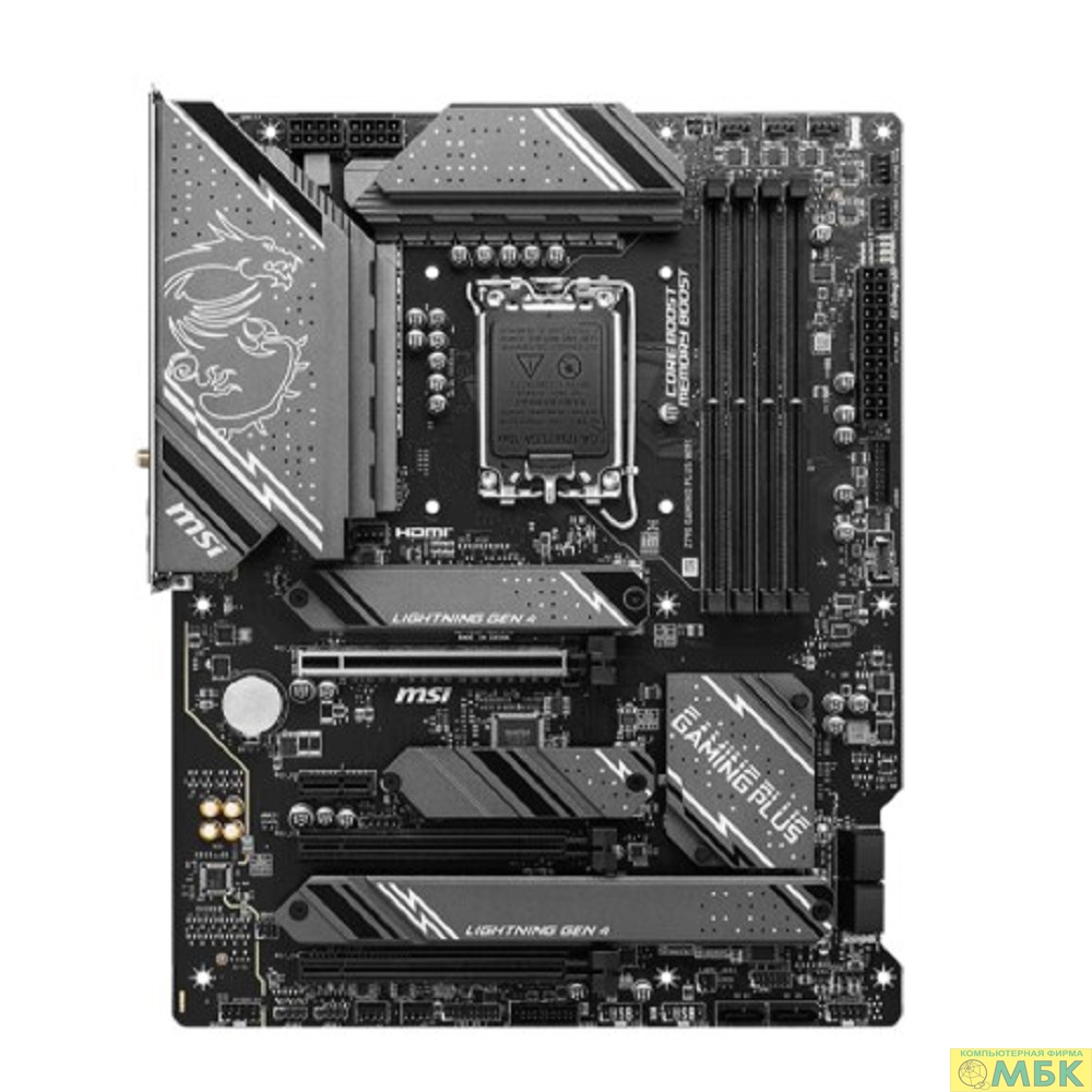 картинка Материнская плата Z790 S1700 ATX Z790 GAMING PLUS WIFI MSI от магазина МБК