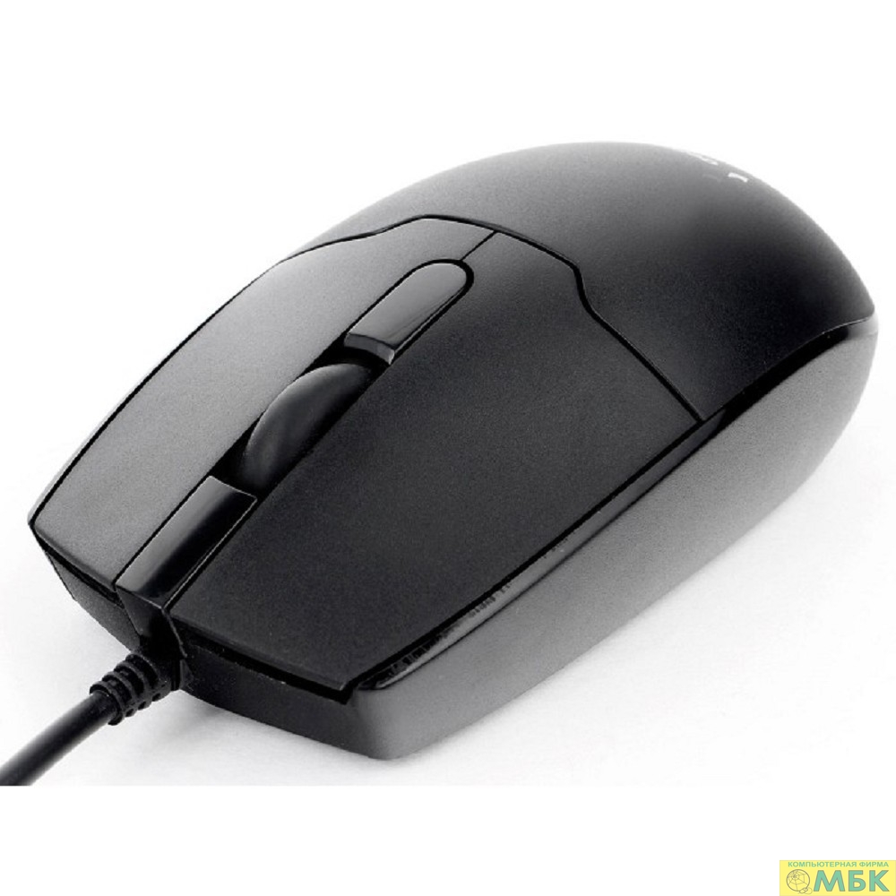 картинка Gembird MOP-425 {Мышь, USB, черный, 2кн.+колесо-кнопка, 1000 DPI, кабель 1.8м} [MOP-425] от магазина МБК