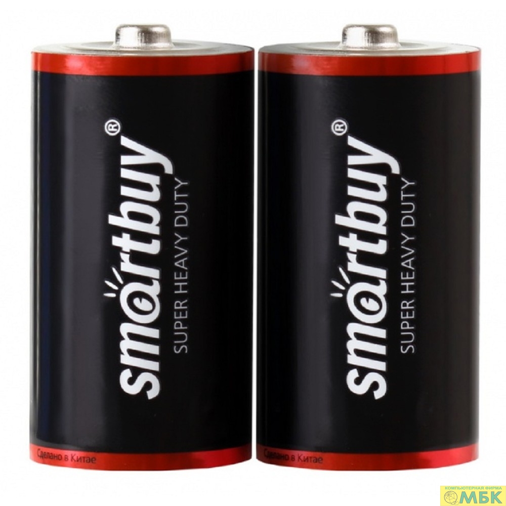 картинка Smartbuy (SBBZ-C02B) Батарейка солевая Smartbuy R14/2B (12/192) от магазина МБК