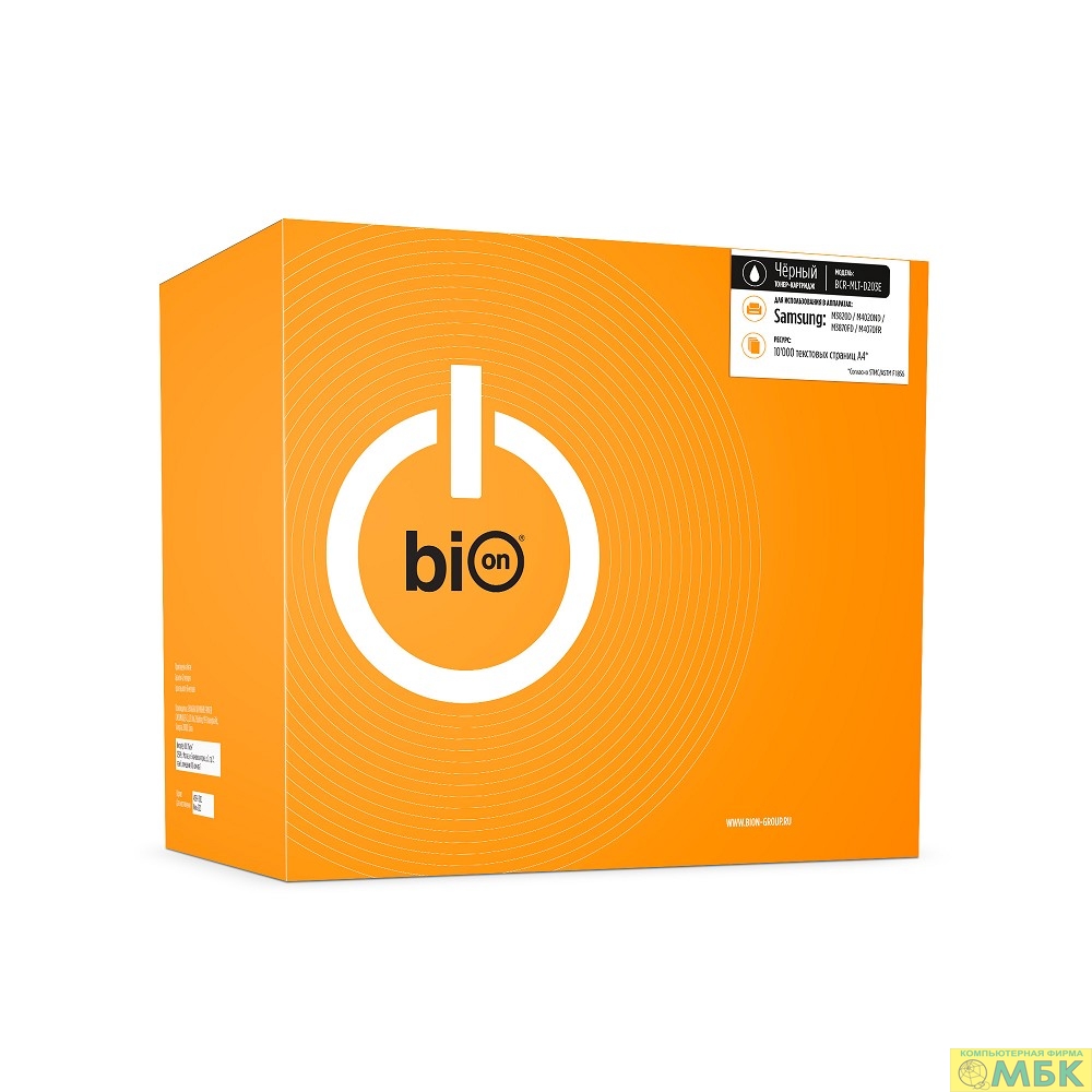 картинка Bion  BCR-MLT-D203E  Картридж для Samsung { Xpress SL-M3820/4020/M3870/4070 }  (10000  стр.),Черный , с чипом от магазина МБК