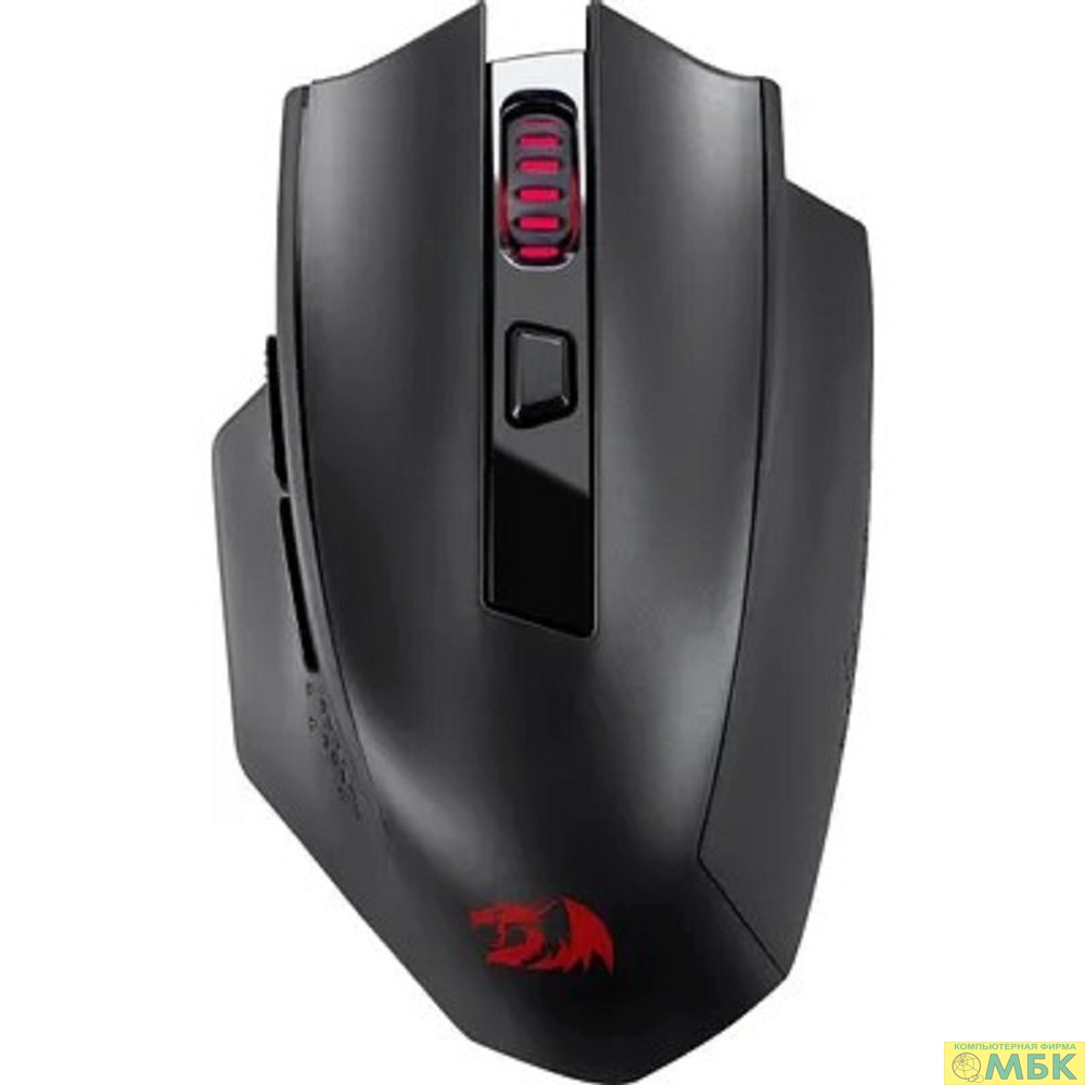 картинка Redragon Беспроводная игровая мышь Woki 26000 DPI, черная, б.п, легкая [71523] от магазина МБК
