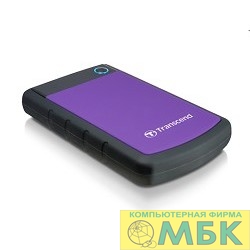 картинка Transcend Portable HDD 1Tb StoreJet TS1TSJ25H3P {USB 3.0, 2.5", violet} от магазина МБК