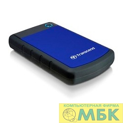 картинка Transcend Portable HDD 1Tb StoreJet TS1TSJ25H3B {USB 3.0, 2.5", blue} от магазина МБК