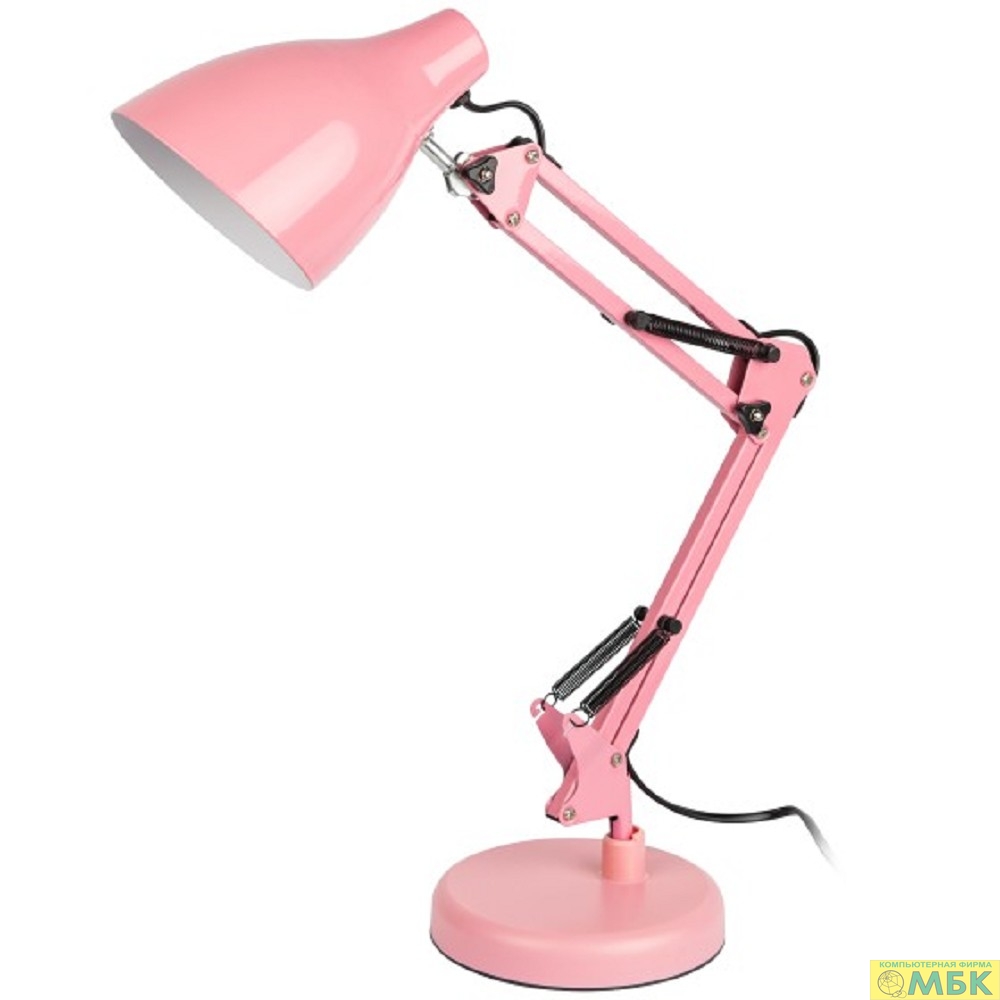 картинка ЭРА Б0052757 Настольный светильник N-123-E27-40W-P Е27 с основанием розовый от магазина МБК