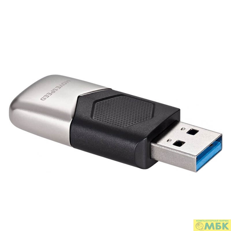 картинка Move Speed USB 3.0 32GB черный серебро металл (YSUKS-32G3N) от магазина МБК