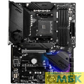 картинка MSI MPG B550 GAMING PLUS {Soc-AM4 AMD B550 4xDDR4 ATX AC`97 8ch(7.1) GbLAN RAID+HDMI+DP} от магазина МБК