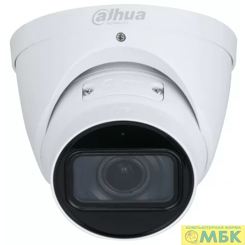 картинка DAHUA DH-IPC-HDW3441TP-ZS-S2 Уличная турельная IP-видеокамера с ИИ 4Мп, 1/3” CMOS, моторизованный объектив 2.7~13.5мм, видеоаналитика, ИК-подсветка до 40м, IP67, корпус: металл от магазина МБК