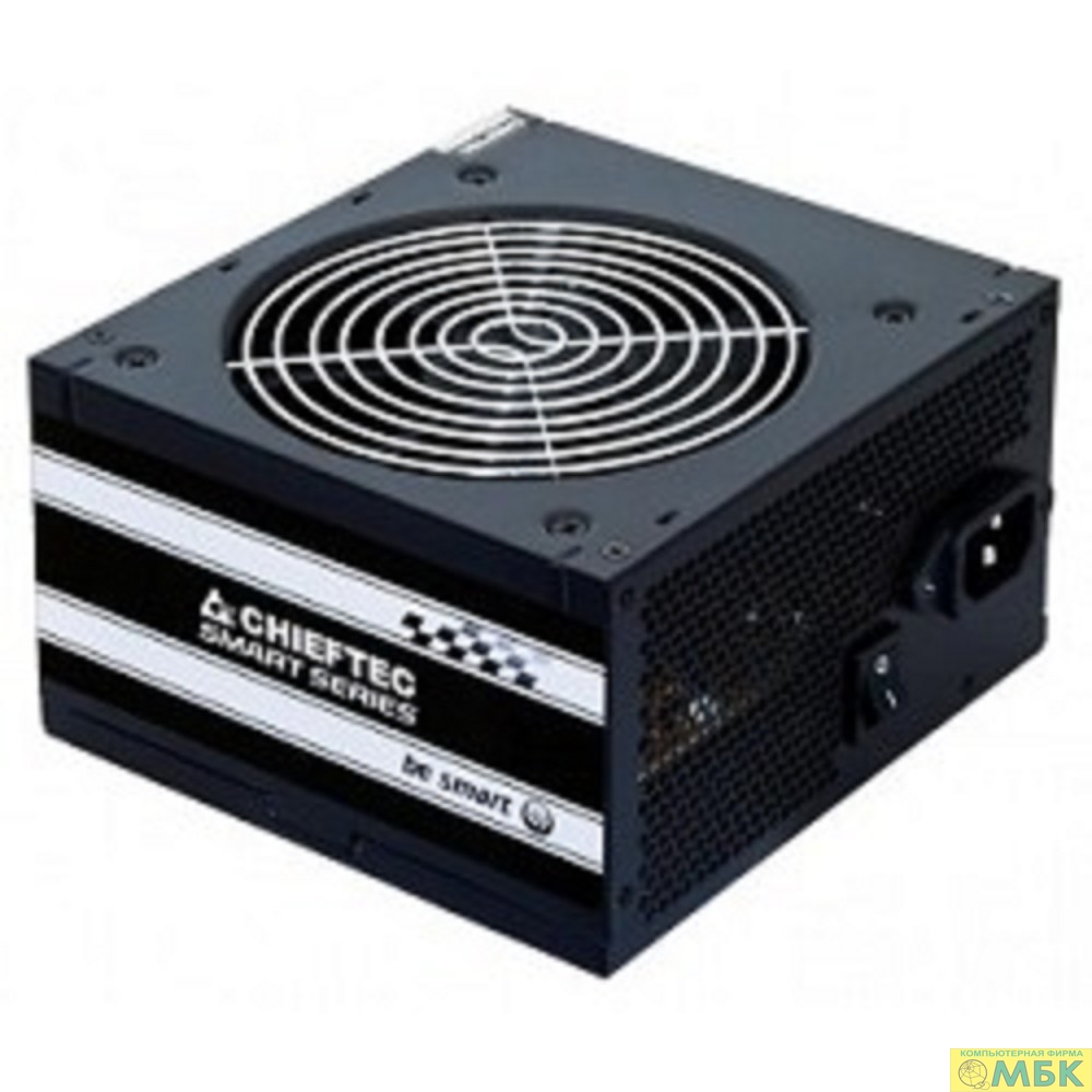 картинка Chieftec 600W RTL [GPS-600A8] {ATX-12V V.2.3 PSU with 12 cm fan, Active PFC, fficiency >80% with power cord 230V only} от магазина МБК