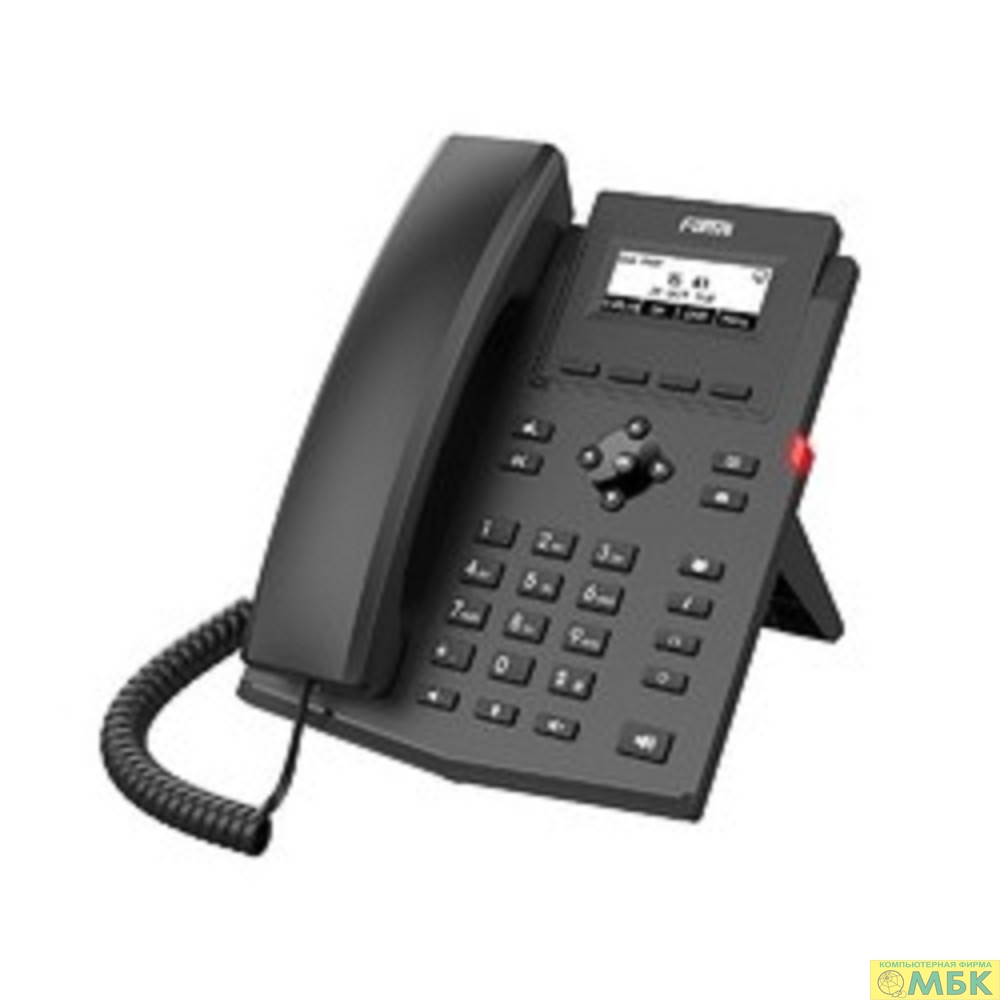 картинка Телефон IP Fanvil X301W  c б/п черный от магазина МБК
